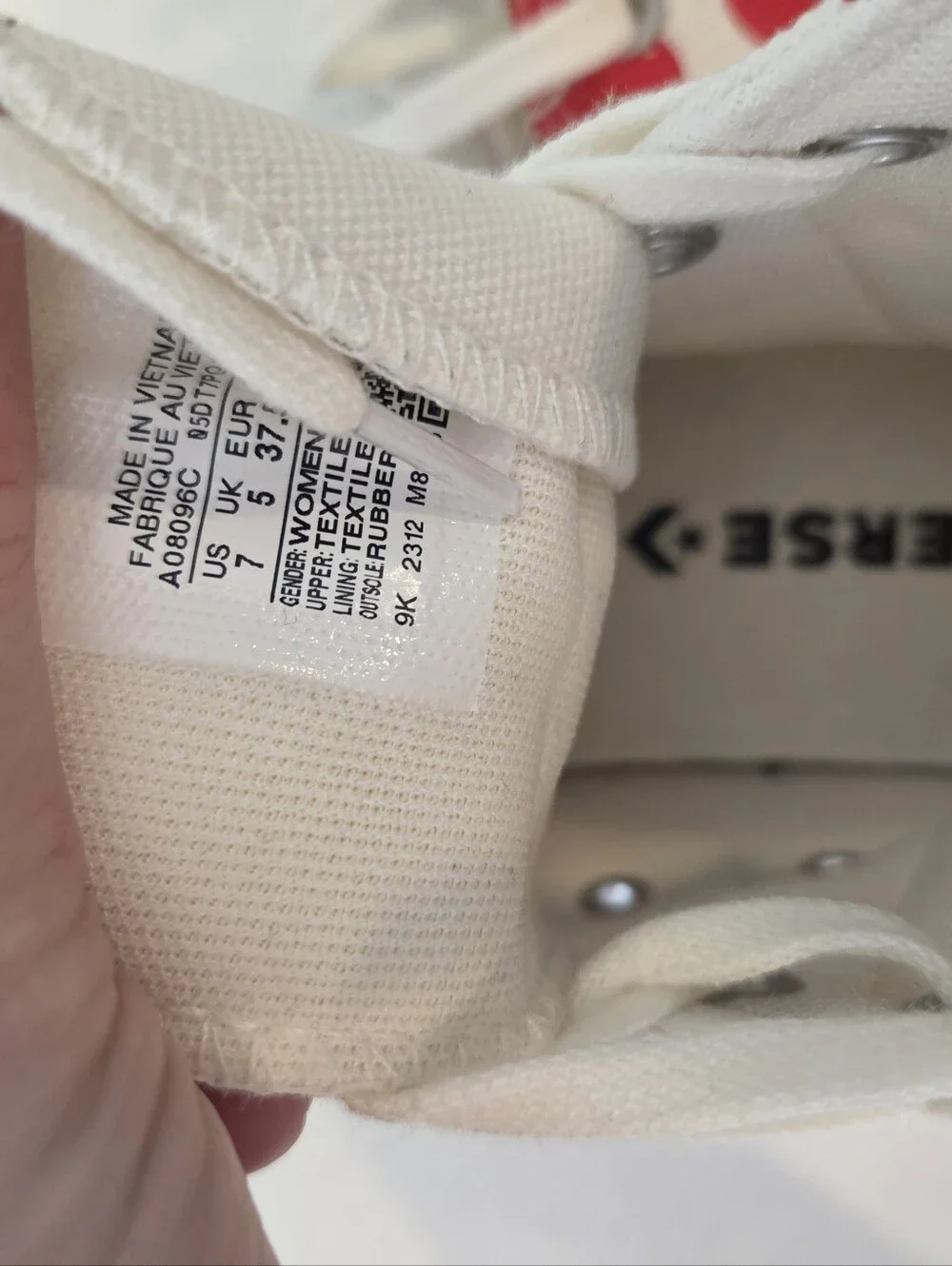 Converse All Stars worn like